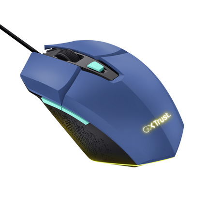 Mouse Trust GXT110W Felox cu fir 400 DPI, albastru