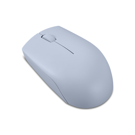 Lenovo 300 Wireless Compact Mouse Frost Blue, Tip: Standard, Rezolutie (dpi): 1000 dpi, Butoane/rotite, 3, Interfata mouse/ Tehnologie: Wireless, Interfata receiver, dongle USB 2.4GHz, Culoare: Albastru, Dimensiune (mm): 97.91 x 57.99 x 32.53 mm, Greutate: 52g, Garantie: 1 an