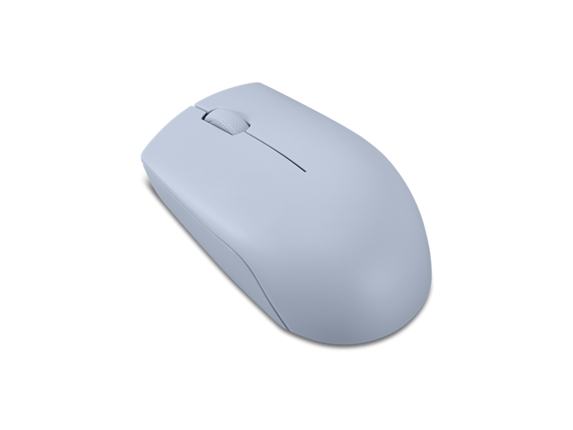 Lenovo 300 Wireless Compact Mouse Frost Blue, Tip: Standard, Rezolutie (dpi): 1000 dpi, Butoane/rotite, 3, Interfata mouse/ Tehnologie: Wireless, Interfata receiver, dongle USB 2.4GHz, Culoare: Albastru, Dimensiune (mm): 97.91 x 57.99 x 32.53 mm, Greutate: 52g, Garantie: 1 an