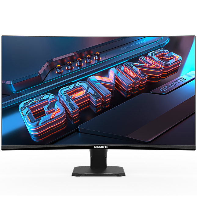 Gigabyte Monitor Gaming 27" VA 1500R GS27FC, Non-glare, Rezolutie: 1920 x 1080(FHD), Luminozitate: 250 cd/m2, Contrast: 3000:1, Unghi vizualizare: 178Â°(H)/178Â°(V), Culori: 16.7M, Timp raspuns: 1ms, Refresh rate: 180Hz, HDR Ready, Flicker-free, Interfata: 2 x HDMI 2.0, 1 x Displayport 1.4, 1 x