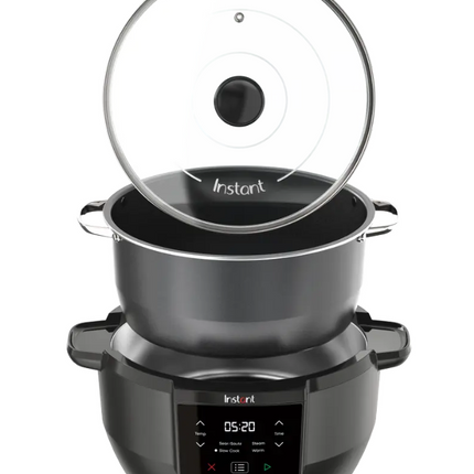 Slow Cooker Instant Pot, 800W, Capacitate 7.1L, Keep Warm, 4 in 1, control digital, Negru