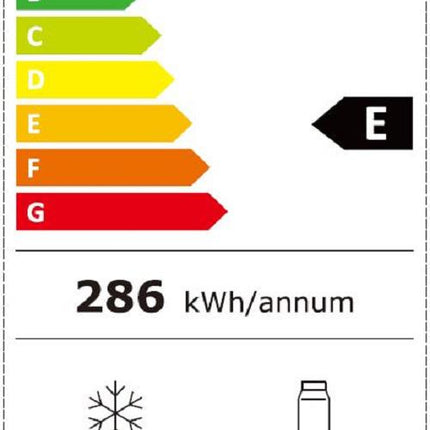 Side by Side HEINNER HSBS-H439NFXWDE++, No Frost, 439 L, Clasa E, Dozator apa, Aspect inox