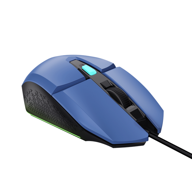 Mouse Trust GXT110W Felox cu fir 400 DPI, albastru