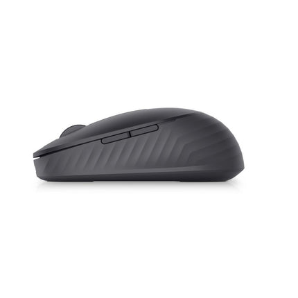 Dell Premier Rechargeable Mouse - MS900, Color: Graphite, Connectivity: Wireless, Interface: 2.4 GHz, Bluetooth 5.1, Buttons: 7 (3 programmable), Movement Resolution: Adjustable from 800 to 8000 at increments of 200, Features: Vertical and horizontal scrolling, rechargeable battery, hyper-fast