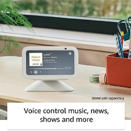 Amazon Echo Show 5 (3rd Gen, 2023 release) - Glacier White