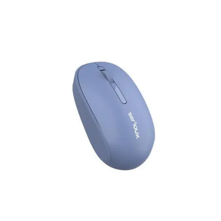 Mouse Serioux Spark 215 Wireless Albastru, Senzor: Optic, DPI: 1000, conexiune: Dongle USB 2,4 GHz, banda de frecventa: 2,4 GHz, click silentios, alimentare: 1 baterie AA inclusa, 1,5 V, cerinÈ›e OS: Win, Mac, Vista