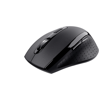 Mouse wireless Trust Sura, senzor optic, rezolutie maxima 1600 DPI, negru
