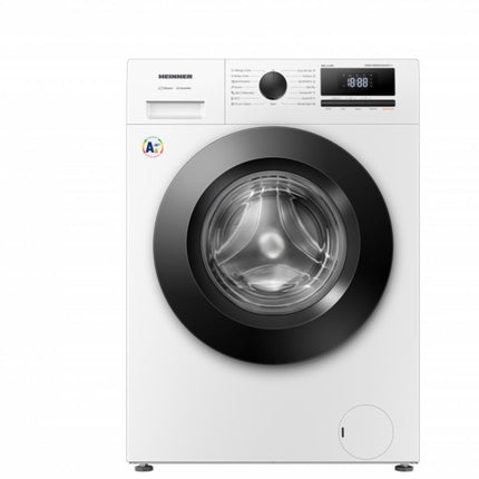 Mașină de Spălat Rufe Heinner HWM-HME8014IVA20+++, 8 Kg, 1400 Rpm, Clasa A-20%, Motor Inverter, Display Digital, Program Allergy Steam, Alb