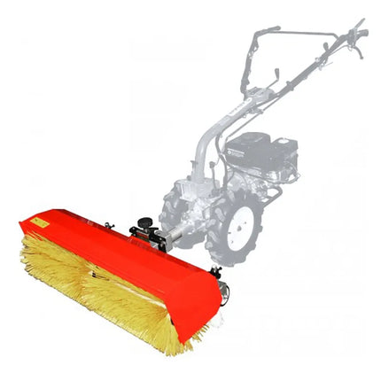 Perie rotativa de curatat (matura) Rotakt SW360 pentru MF360,diametru 32 cm, Galben-Rosu Rotakt