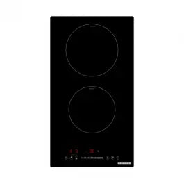 PLITĂ INCORPORABILĂ HEINNER HBHI-M2ZBSTC, INDUCȚIE, 2 ZONE DE GĂTIT, BOOST, CONTROL TOUCH, TIMER, PROTECȚIE COPII, INDICATOR CĂLDURĂ REZIDUALĂ, 30 CM, NEGRU HENNER
