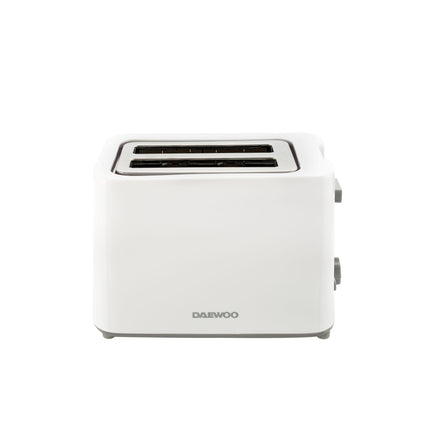 Prajitor paine Daewoo, 700 W, CoolTouch, 2 felii, 6 trepte, alb, DBT40W