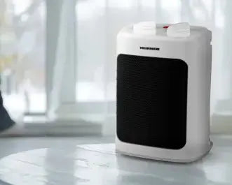 RADIATOR CERAMIC HEINNER HCH-M20WH, 900/1300/2000W, TERMOSTAT REGLABIL, ELEMENT DE ÎNC?LZIRE PTC, PROTEC?IE ÎMPOTRIVA R?STURN?RII, PROTEC?IE SUPRAINCA?IRE, ALB