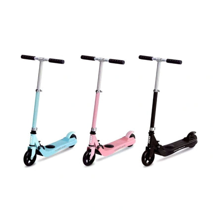 Trotinet Electric pentru Copii RDB-LYS028 Kids, 150 W, 2022, ROZ-ALBASTRU-NEGRU