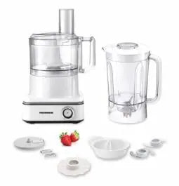 ROBOT DE BUC?T?RIE HEINNER FINEGOURMET FHP-K1000WP, 1000W, 6 VITEZE+PULSE, BOL PROCESARE: 2.3L, LAME INOX, DISC FR?MÂNTARE, 3 LAME FELIERE, DISC EMULSIFIERE, CAN? PLASTIC 1.5L, STORC?TOR CITRICE, ALB