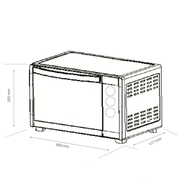 Cuptor Electric Samus CS-45RED