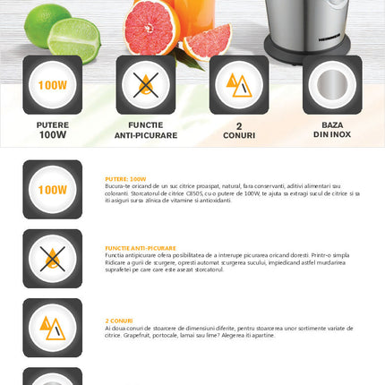STORCATOR DE CITRICE HEINNER CITRUS 850S Heinner