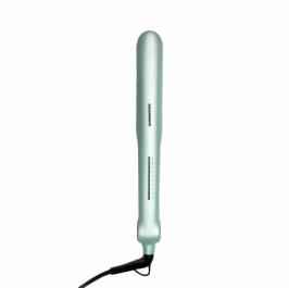 Placa de par Heinner HHS-Y230DP-GR, Functie plasma – reduce electrizarea si mentine hidratarea parului, Placi cu invelis ceramic, Indicator LED, Control precis al temperaturii, Setari temperatura: 140℃-230℃, Oprire automata dupa 1 ora, Putere: 53W, Verde