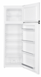 Frigider cu doua usi Heinner HF-HM248INVE++, 248 l, Clasa E, Compresor Inverter, Control mecanic cu termostat ajustabil, Lumina LED, H 165.5 cm, Alb