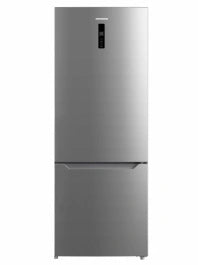 Combină Frigorifica Heinner HCNF-M435INVHXE++, No Frost, 435 L, Clasa E, Compresor Inverter, Tehnologie Inoxcool, Display Touch, Funcție Super Racire / Super Congelare, Compartiment Chiller, Lumina Le