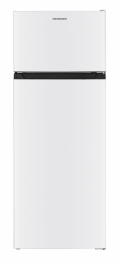 Frigider cu doua usi Heinner HF-HM248INVE++, 248 l, Clasa E, Compresor Inverter, Control mecanic cu termostat ajustabil, Lumina LED, H 165.5 cm, Alb