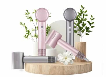 Uscător de păr Heinner HHD-H16BLDC-PNK – 1600 W, motor BLDC, HeatBalance, 3 trepte, 4 temperaturi, roz