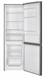 Combina frigorifica HEINNER HC-HM315XE++, 315 l, Clasa E, Aspect Inox