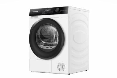 Uscător de Rufe cu Pompă de Căldură Heinner HHPD-HMK90IVFC+++, 9 Kg, Clasa C, Motor Inverter, Display Digital, Suport Uscare Încălăăminte, 14 Programe, Alb