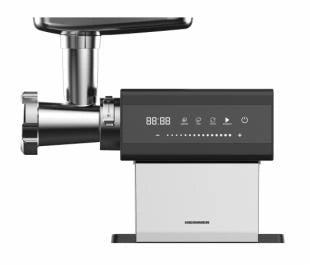Mașină de tocat Heinner Prestigechop HMG-DTSS2500 – 2500 W, motor DC, angrenaj planetar 6 roți, 2.5 kg/min, inox