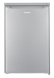 Frigider cu o usa Heinner HF-HM127SE++, 127 l, Clasa E, Control electronic cu termostat ajustabil , Lumina LED, H 85 cm, Argintiu