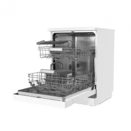 Masina de spalat vase HEINNER HDW-FSM60614DXE++, 14 seturi, 6 programe, Clasa: E, 60 cm, Silver