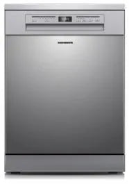 Masina de spalat vase HEINNER HDW-FSM60614DXE++, 14 seturi, 6 programe, Clasa: E, 60 cm, Silver