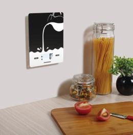 Cântar de bucătărie Heinner HKS-BK5USB – 5 kg, sticlă securizată, display LCD, touch, Type-C, negru