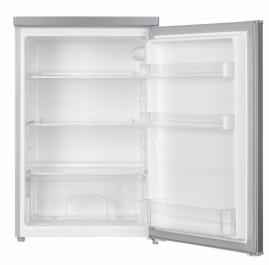 Frigider cu o usa Heinner HF-HM127SE++, 127 l, Clasa E, Control electronic cu termostat ajustabil , Lumina LED, H 85 cm, Argintiu