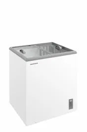 Lada frigorifica Heinner HSF-M82INVWHB, 82 L, Clasa B, Compresor inverter, Sistem convertibil frigider/congelator, Alb