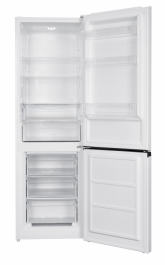 Combina frigorifica Heinner HC-HM315E++, 315 l, Clasa E, Control electronic cu termostat ajustabil, Lumina LED, H 185.8 cm, Alb
