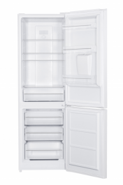 Combina frigorifica Heinner HCNF-HM291INVWDD, 291 l, Clasa D, No frost, Compresor inverter, Control electronic cu termostat ajustabil, Lumina LED, H 185 cm, Alb