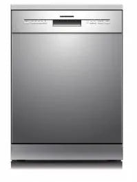 Masina de spalat vase HEINNER HDW-FSM60514XE++, 14 seturi, 5 programe, Clasa: E, 60 cm, Silver