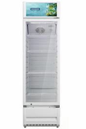 VITRINA FRIGORIFICA HEINNER HSC-M213WHB, 213 L, CLASA B, LUMINA LED, 3 RAFTURI, TERMOSTAT AJUSTABIL, ALB